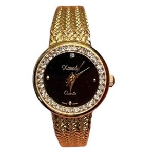Vtg. Rhinestone Watch